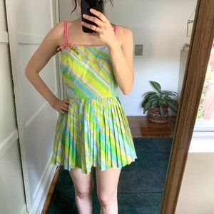 Vintage 1950s One Piece Swim Suit by Gabar